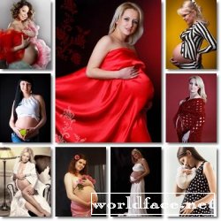 Women Pregnant Wallpaper /   